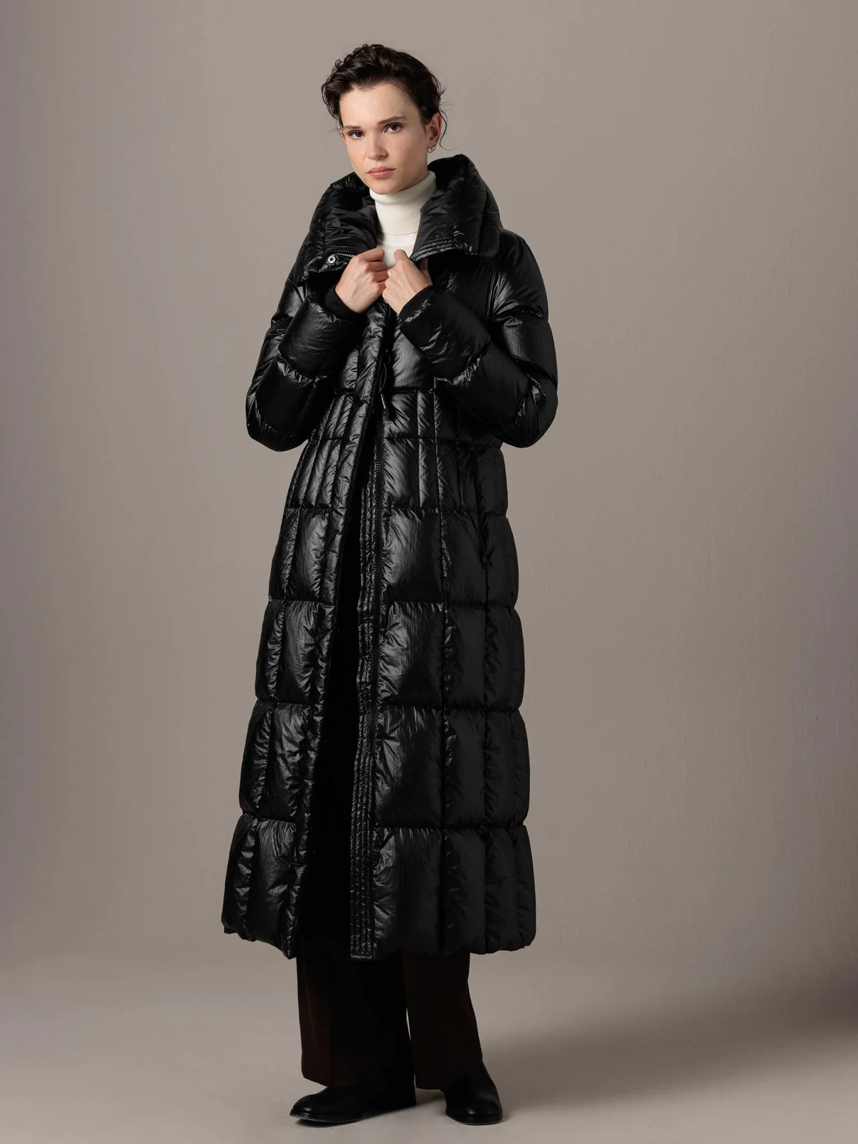 Intuition Paris Trench Coat with Fur Trim 38 - Sold Out