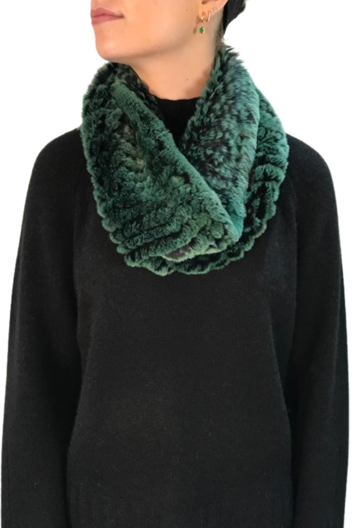 Rabbit Fur Infinity Scarf | Overland