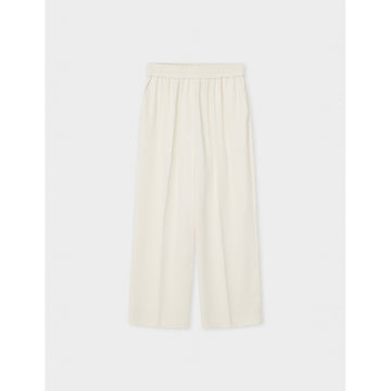 Jonah Classic Gaberdine Ivory Cropped Trousers