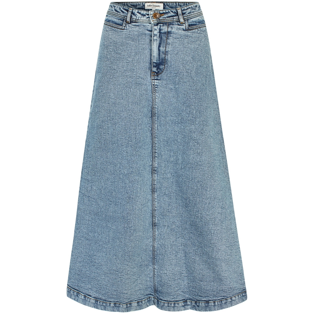 Luna Denim Maxi Skirt