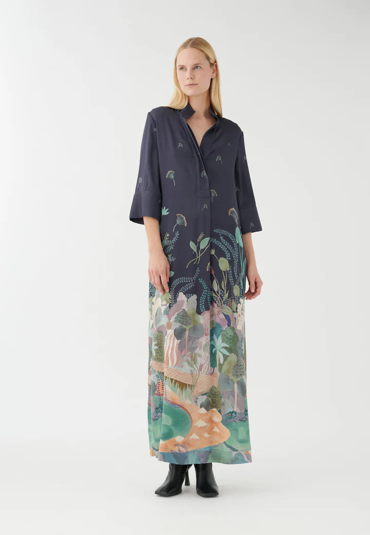 Helgadea Mystery Silk Kimono Dress