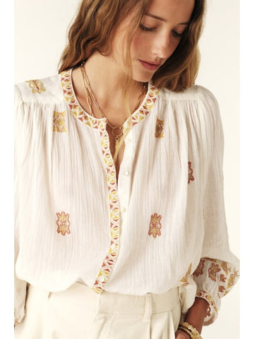 Daphne Embroidered Blouse