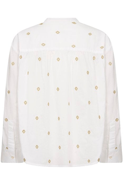 Natale White & Gold Shirt