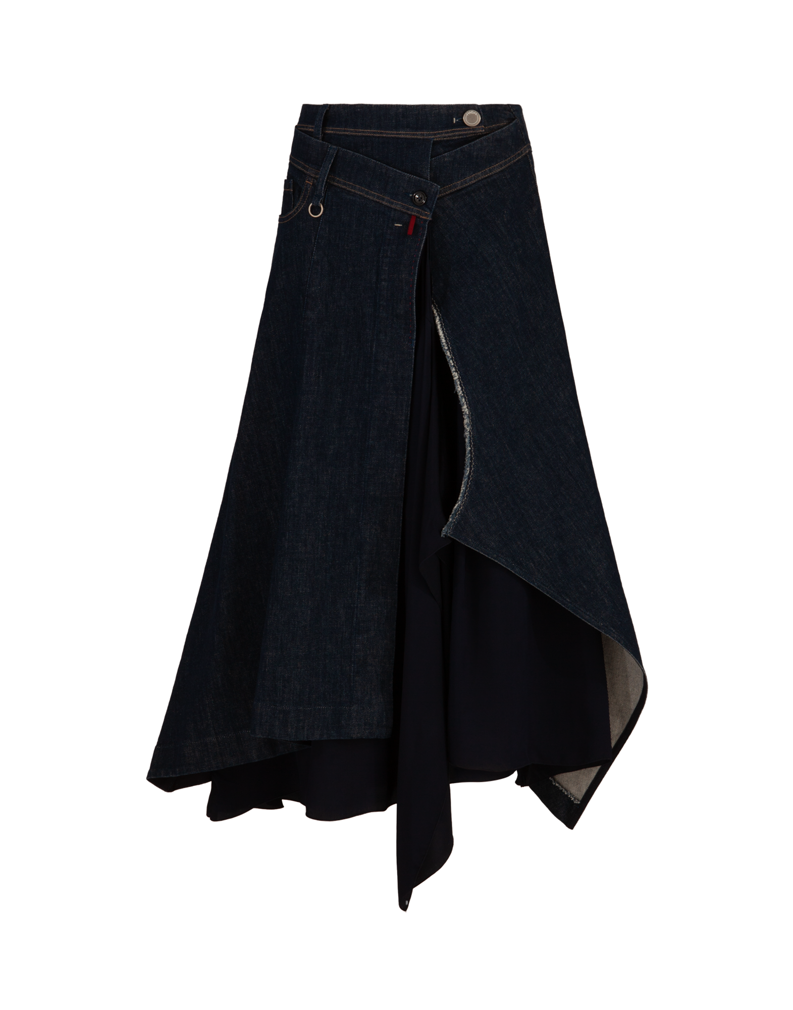 Astonishment Boho Denim Skirt