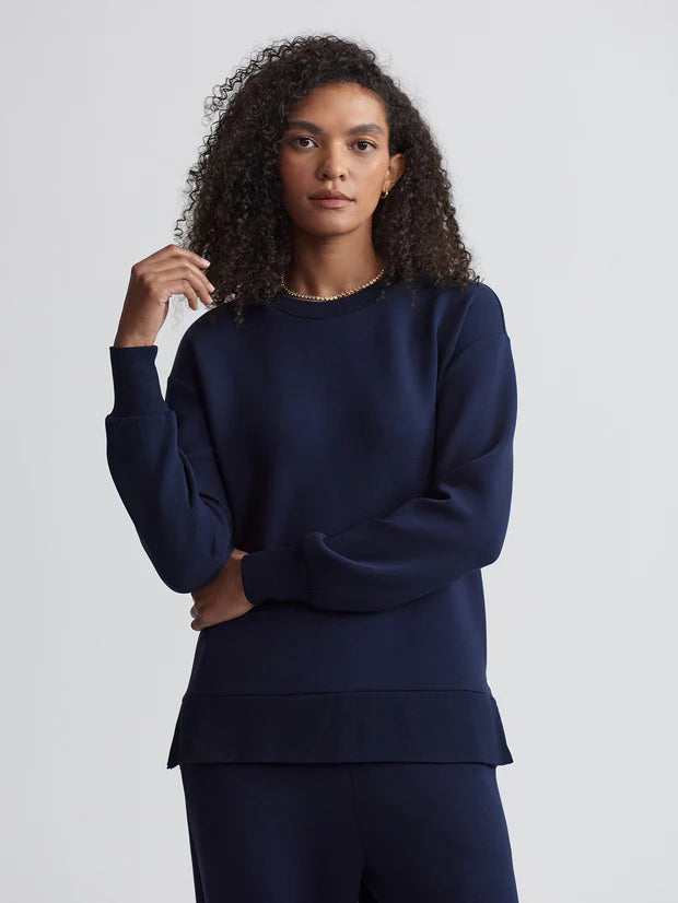 Gabriella Navy Sweat