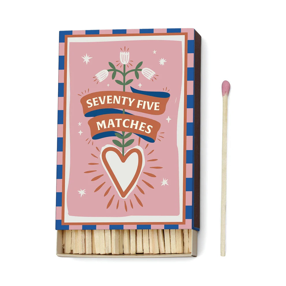 A Dopo "Hearts" - 75ct Boxed Matches