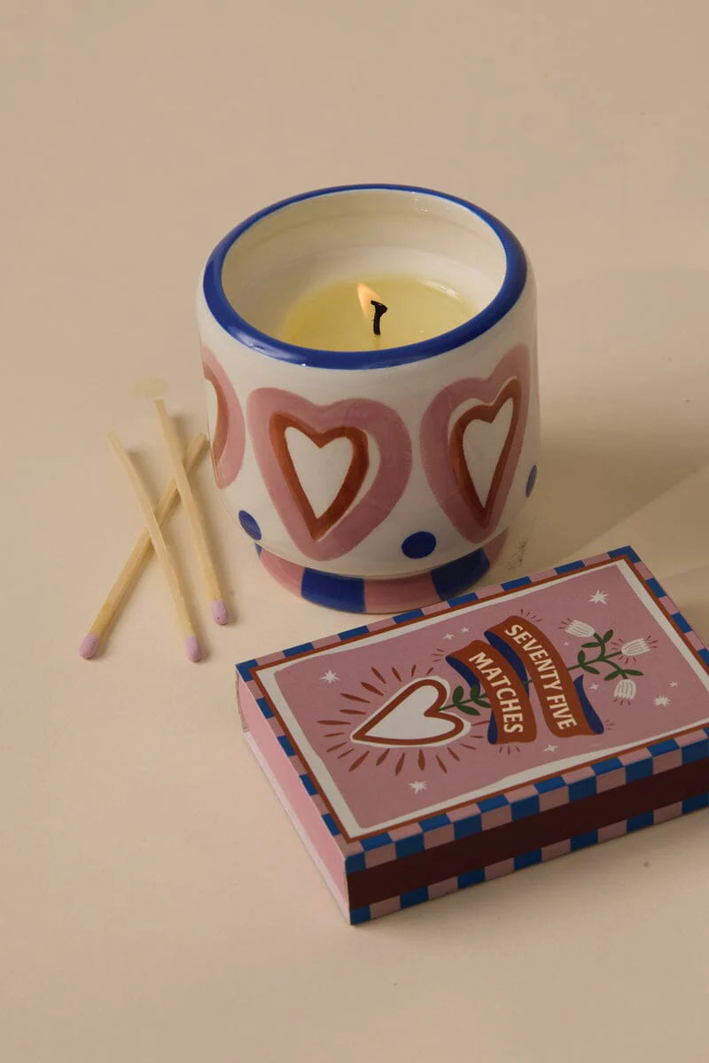 A Dopo "Hearts" - 75ct Boxed Matches