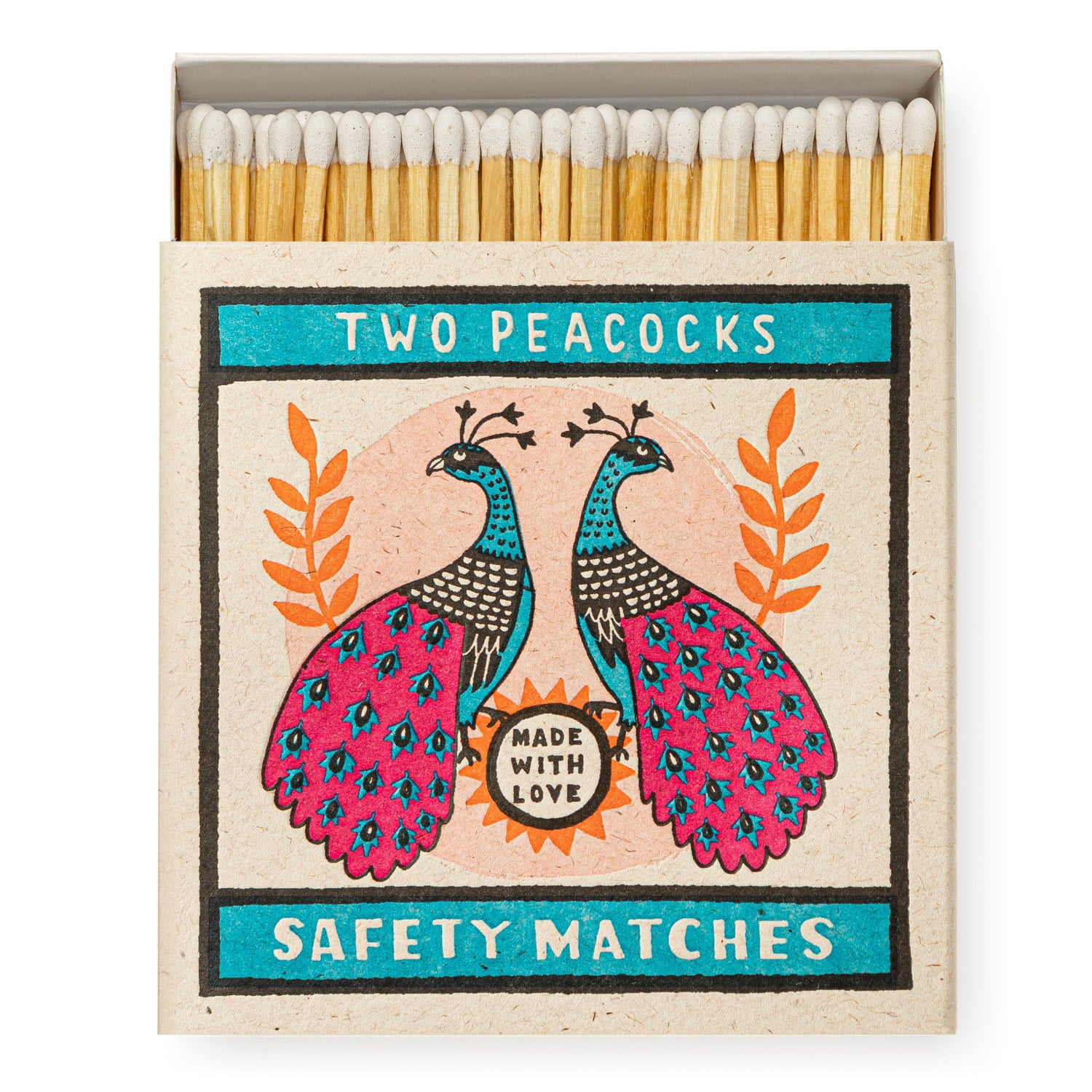 Two Peacocks Small Matches