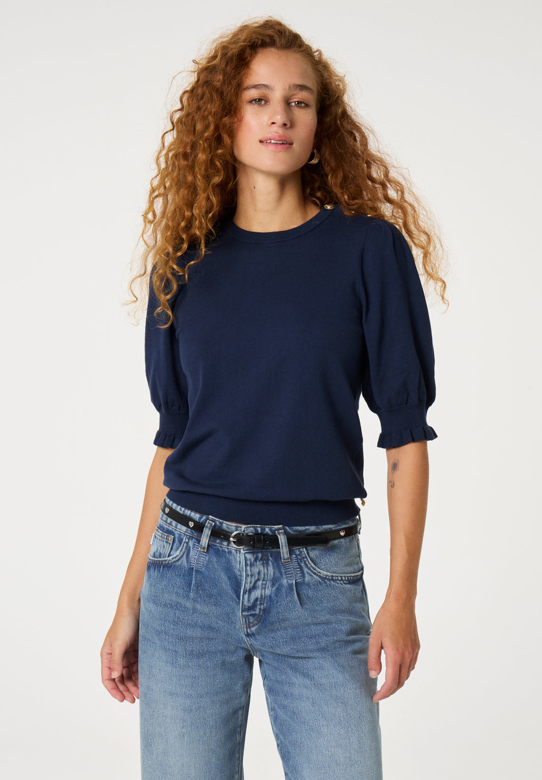 Molly After Midnight Blue Pullover