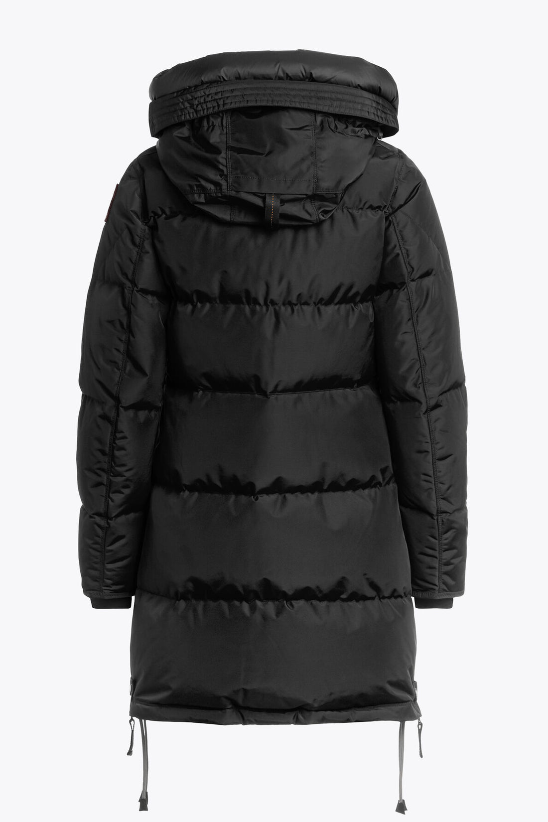 Long Bear Puffer Coat in Black