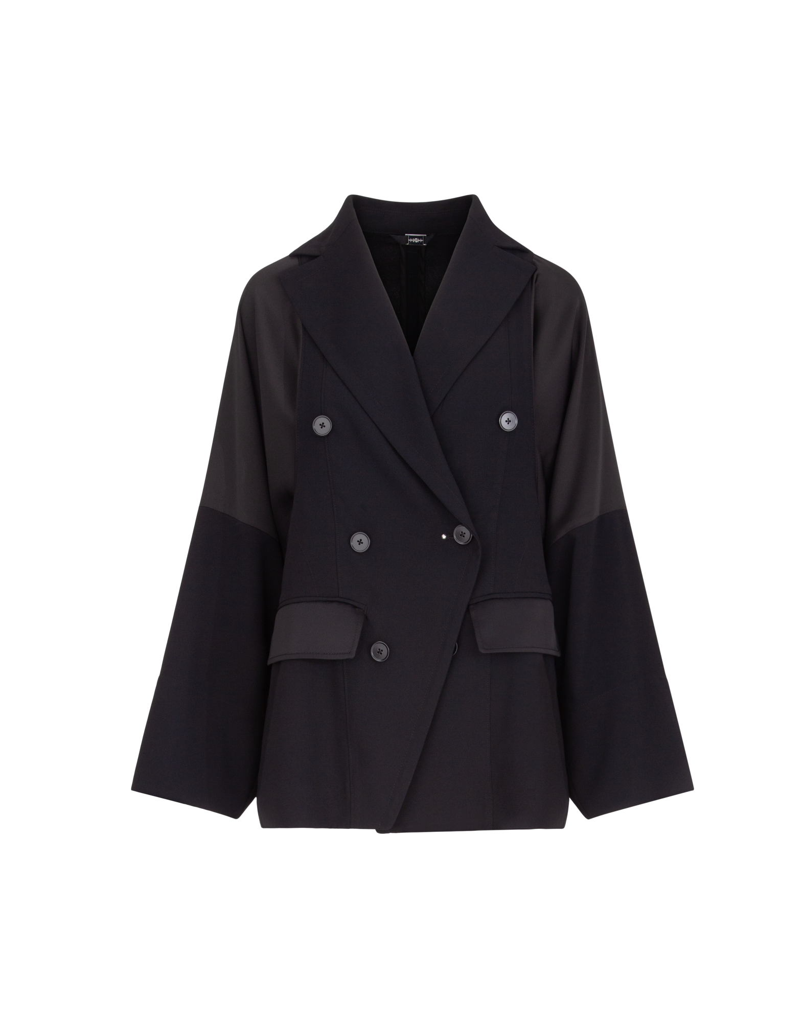 Brilliance Black Crepe Jacket