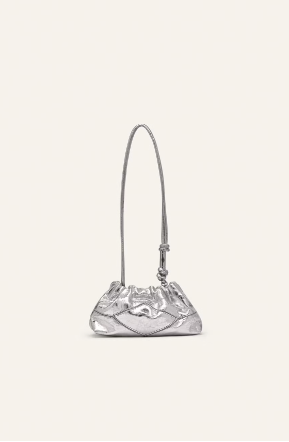 Silver June Clutch Bag