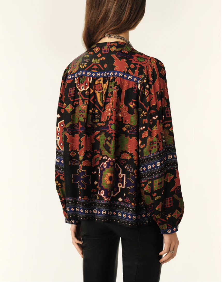 Varone Printed Blouse