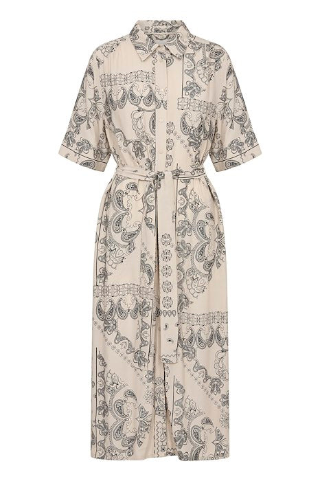 Melucan Paisley French Oak Dress