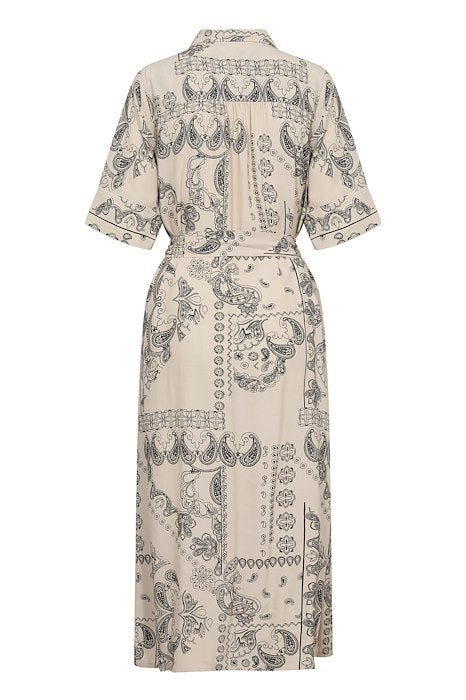 Melucan Paisley French Oak Dress