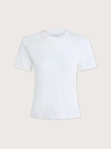 Regina Fitted White T Shirt