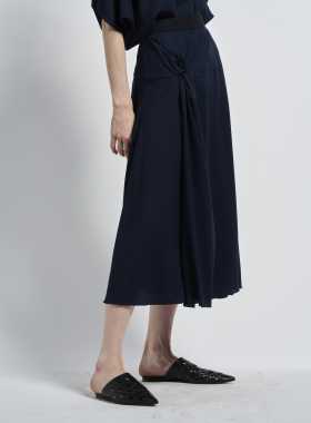 "On Point" Navy Skirt