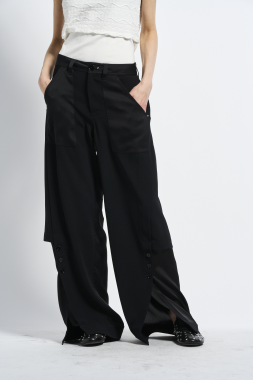 Confidential  Double-faced Crepe Trousers